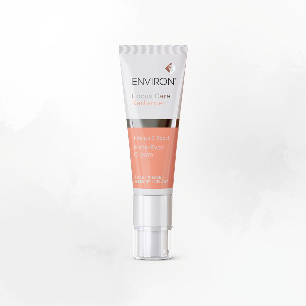 Environ Intense C-Boost Mela-Even Cream, 25 ml. Oil-soluble vitamin C for uneven tone and radiance. Works on its own or with the Mela-Smart System. Kamloops, BC.
