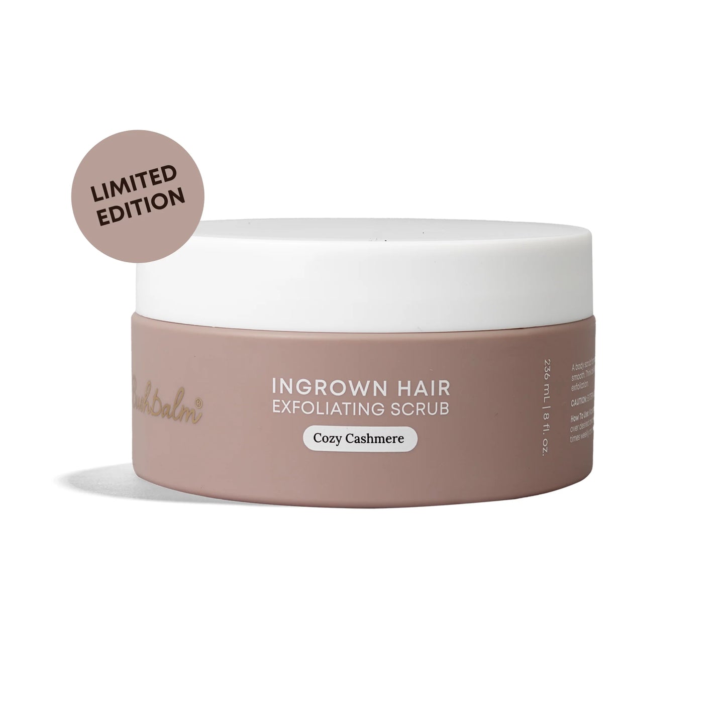 Bushbalm Cozy Cashmere Ingrown Hair Exfoliating Scrub